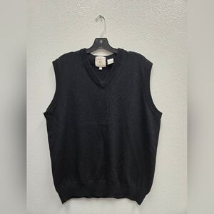 Men's Black Sweater Vest